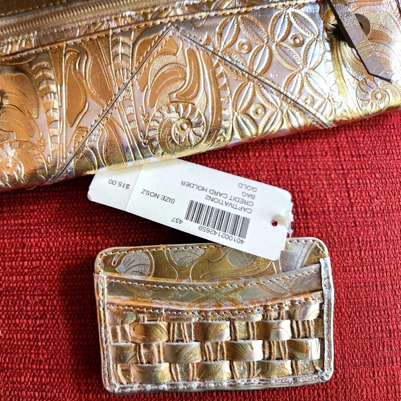 Chicos NWT envelope handbag with credit card holder - Picture 4 of 4